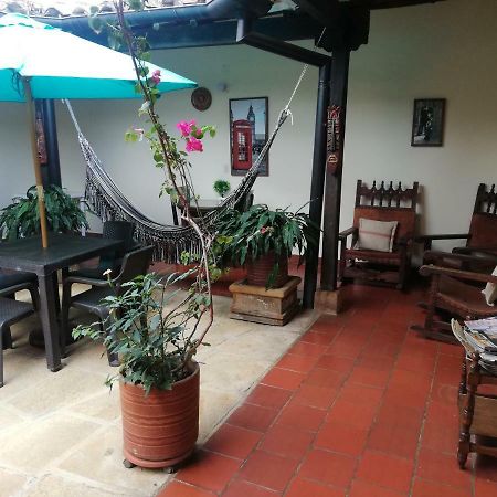 Hostal La Mansion De Virginia Barichara Exterior foto
