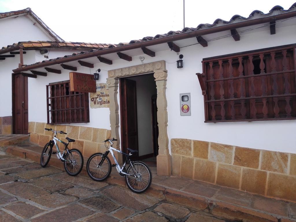 Hostal La Mansion De Virginia Barichara Exterior foto