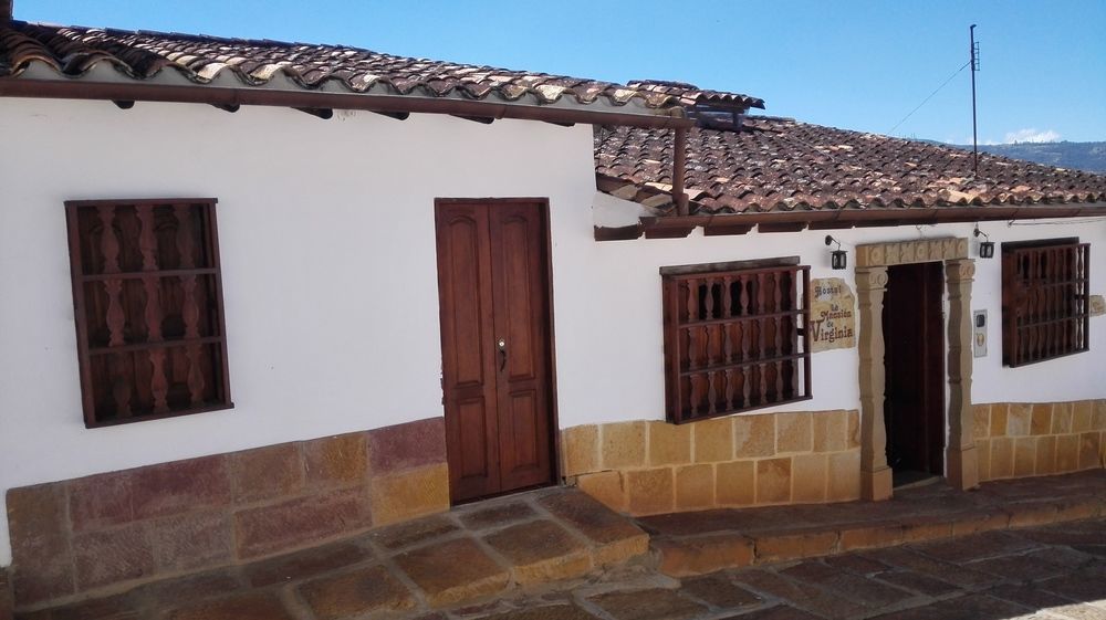 Hostal La Mansion De Virginia Barichara Exterior foto