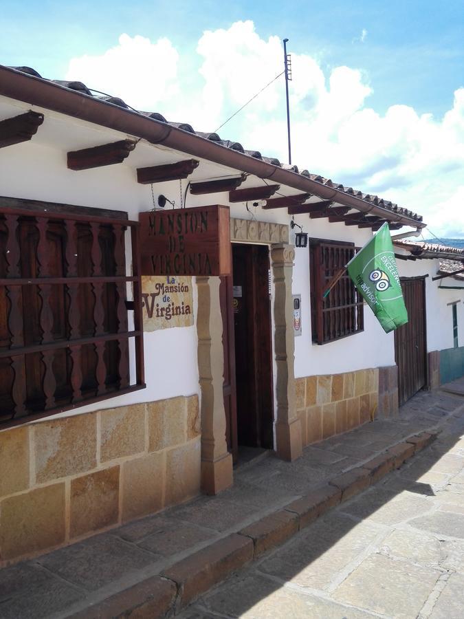 Hostal La Mansion De Virginia Barichara Exterior foto